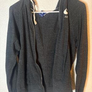 Nike Women’s Full Zip Hoodie • Size L • Dark Heather Gray